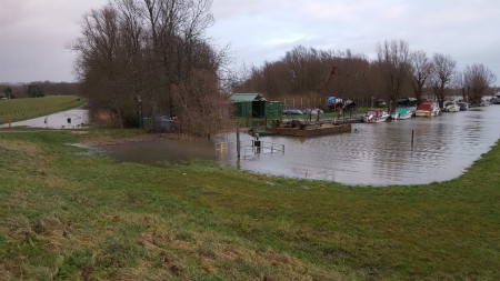 Hoogwater januari 2018